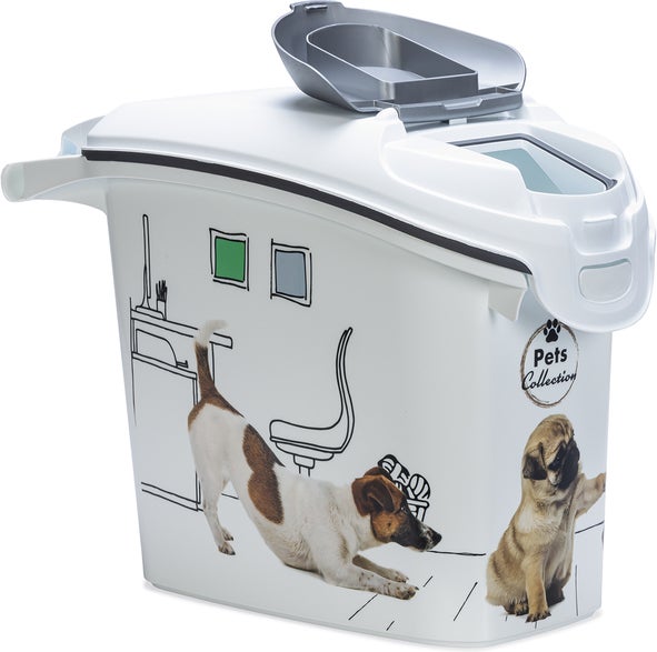 Curver voerton hond wit 15 L