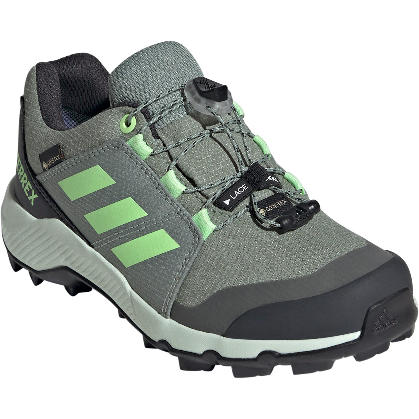 adidas TERREX Terrex GORE-TEX® Wanderschuhe Kinder silver green