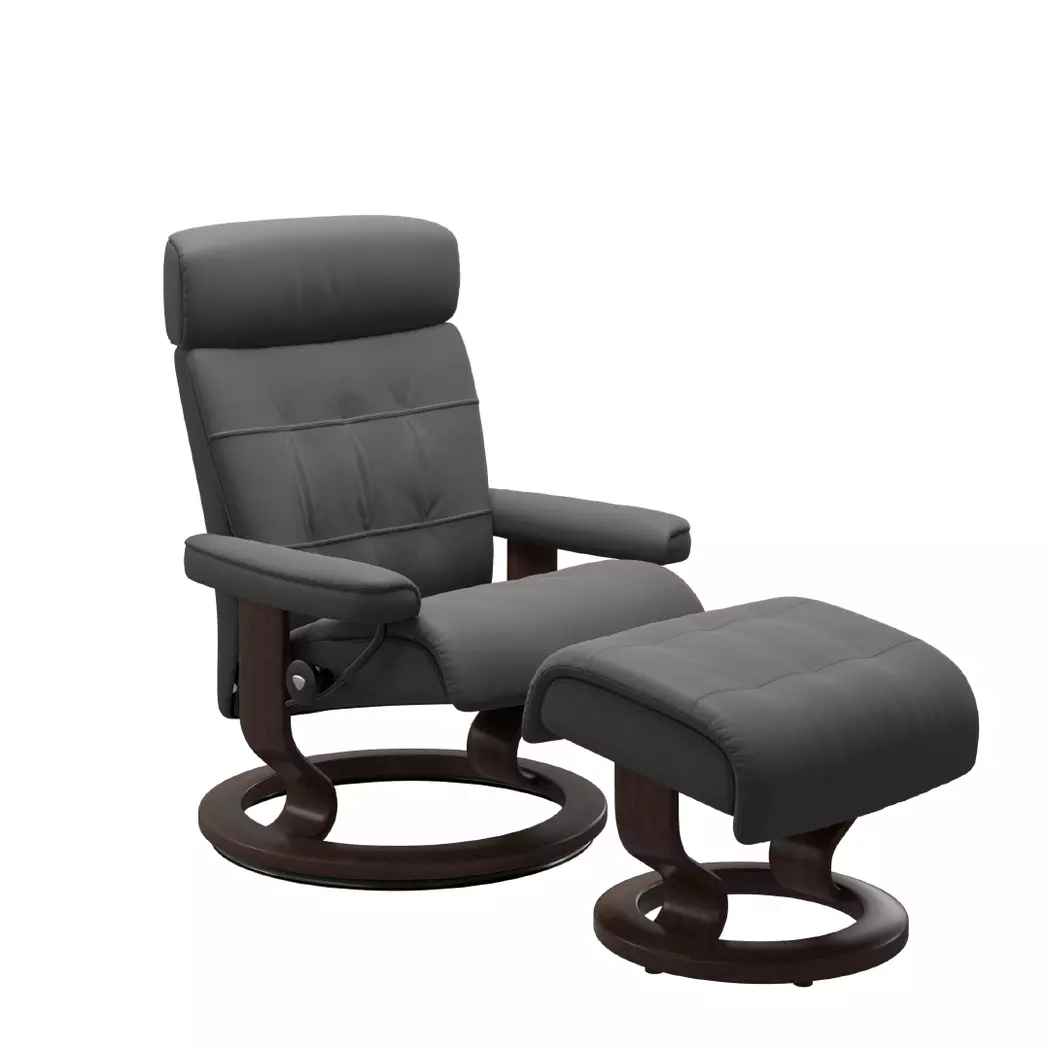 Sessel mit Hocker Erik Classic