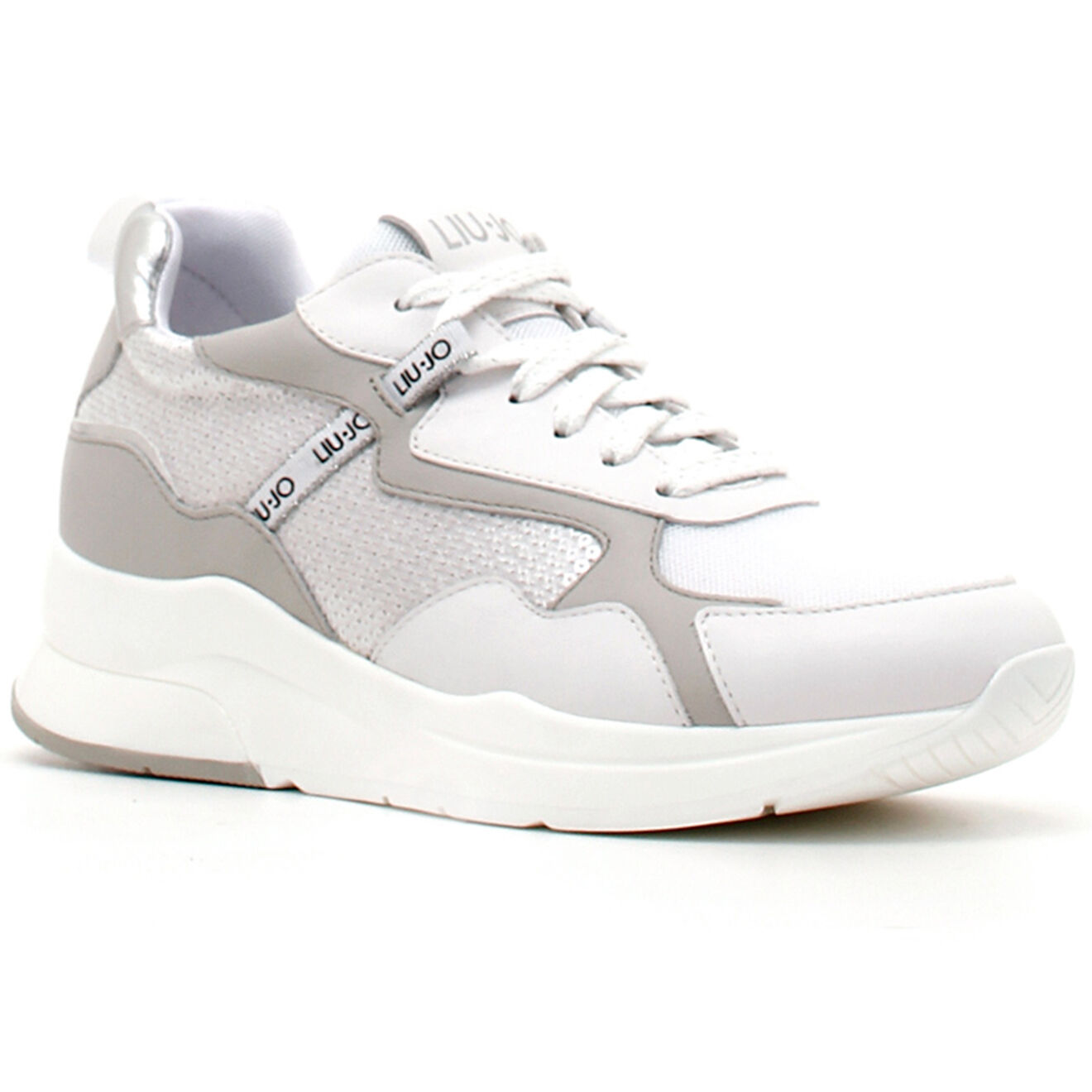 Liu-Jo Sneakers en Cuir Karlie blanches