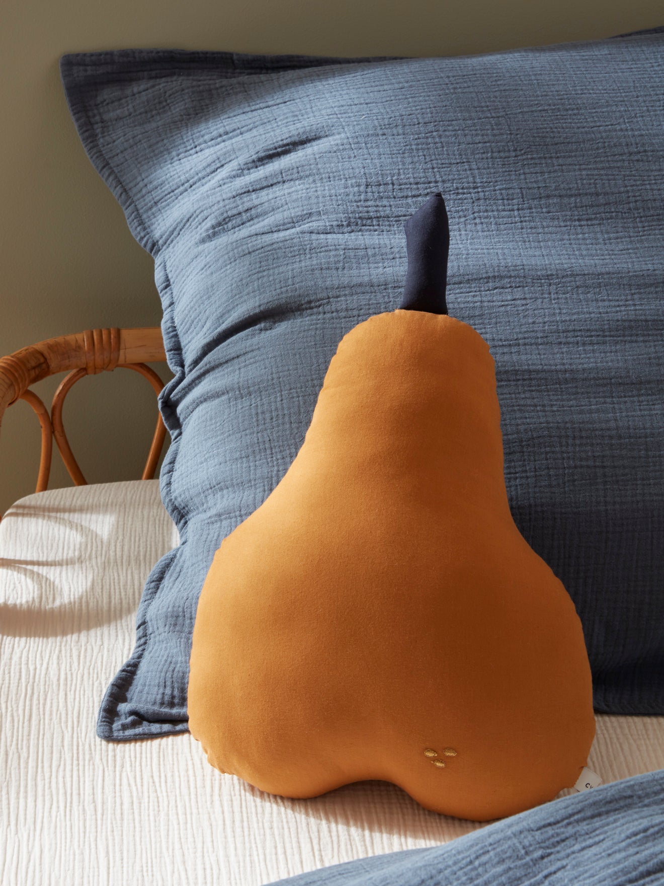 Coussin fruit en coton