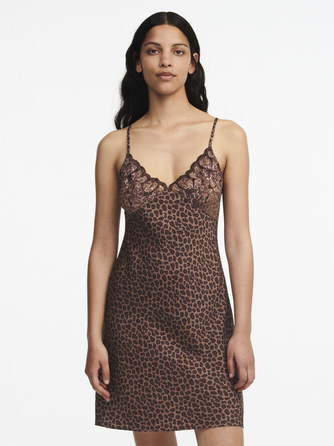 Chantelle Fleurs Nightdress Dyreprint