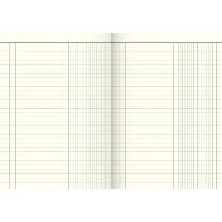 BRUNNEN Spaltenbuch, hellblau, A4, 40 Blatt