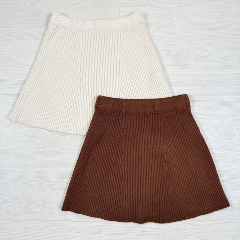 Knitted Cozy Skirt