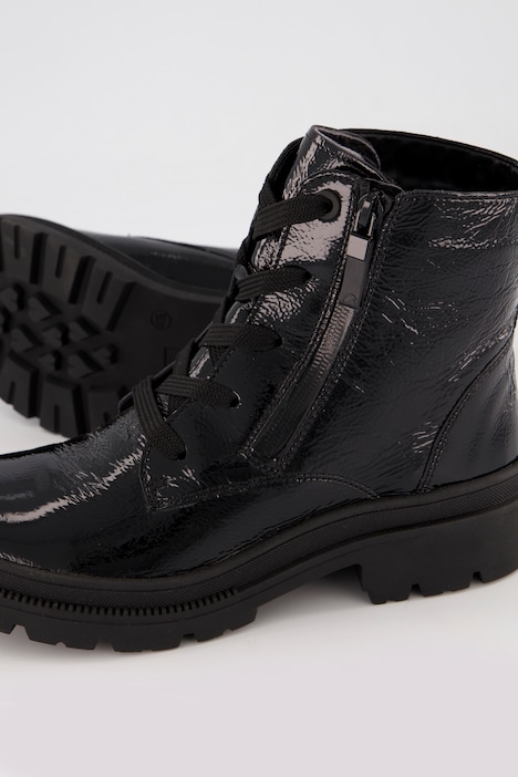 Ara Stiefeletten, Lackleder, Schnürung