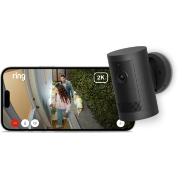 Ring Outdoor Camera Plus Battery Zwart 2K