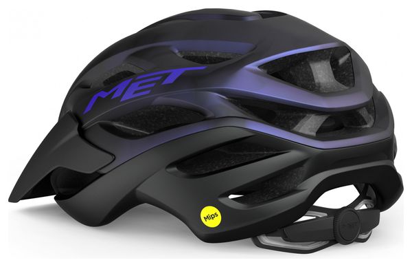 Casque MET Veleno Mips Deep Purple Mat