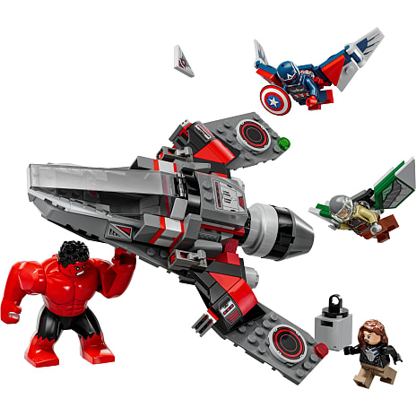 LEGO Marvel Captain America vs. Red Hulk 76292