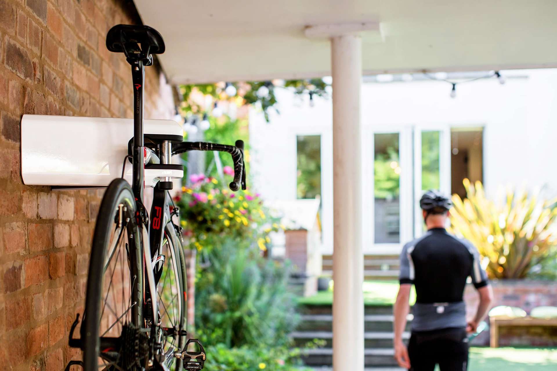 Hiplok AIRLOK Slot Met Muurbevestiging Wit ART2
