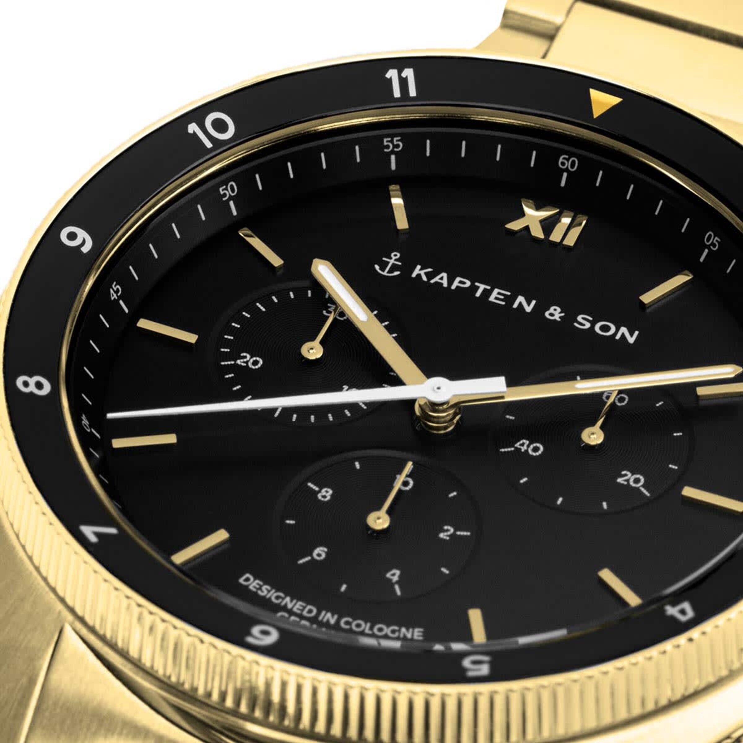 Rise Gold Black Steel