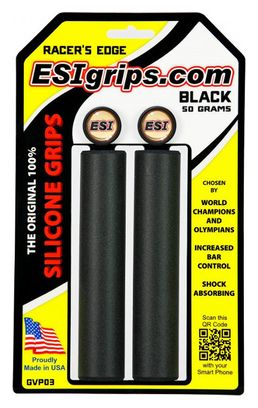 Paire de Grips Esi Racer's Noir