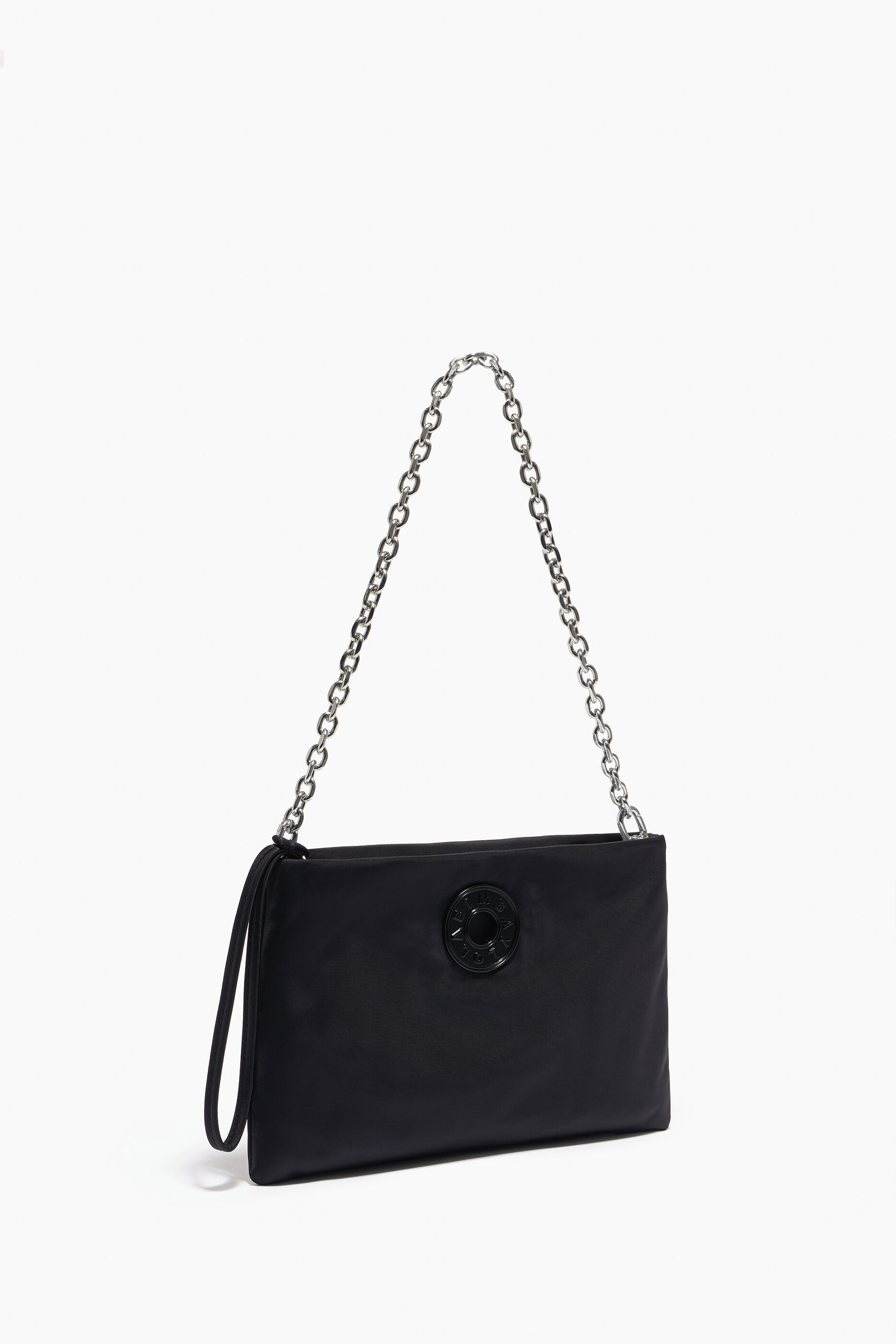 Bolsa de ombro XS em nylon preto