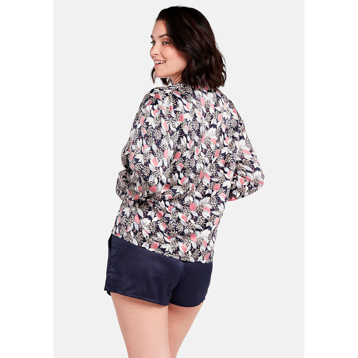 SANS COMPLEXE<br>Shorts de pijama de cintura alta In Style