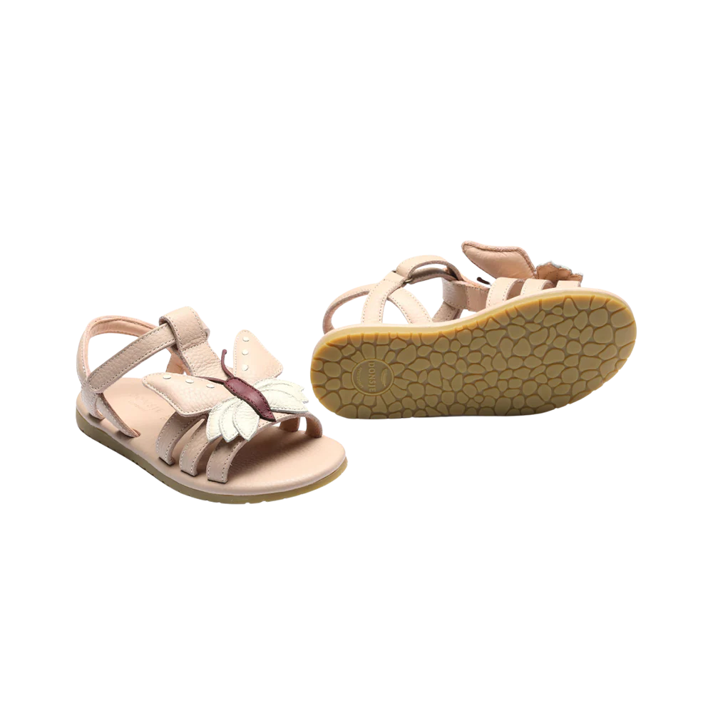 Iles Sky Sandals | Butterfly | Light Rose Leather