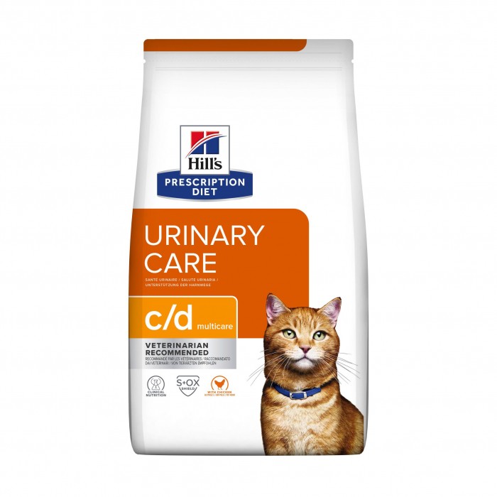 HILL'S Prescription Diet c/d Urinary Care Mutlicare au Poulet - Croquettes pour chat