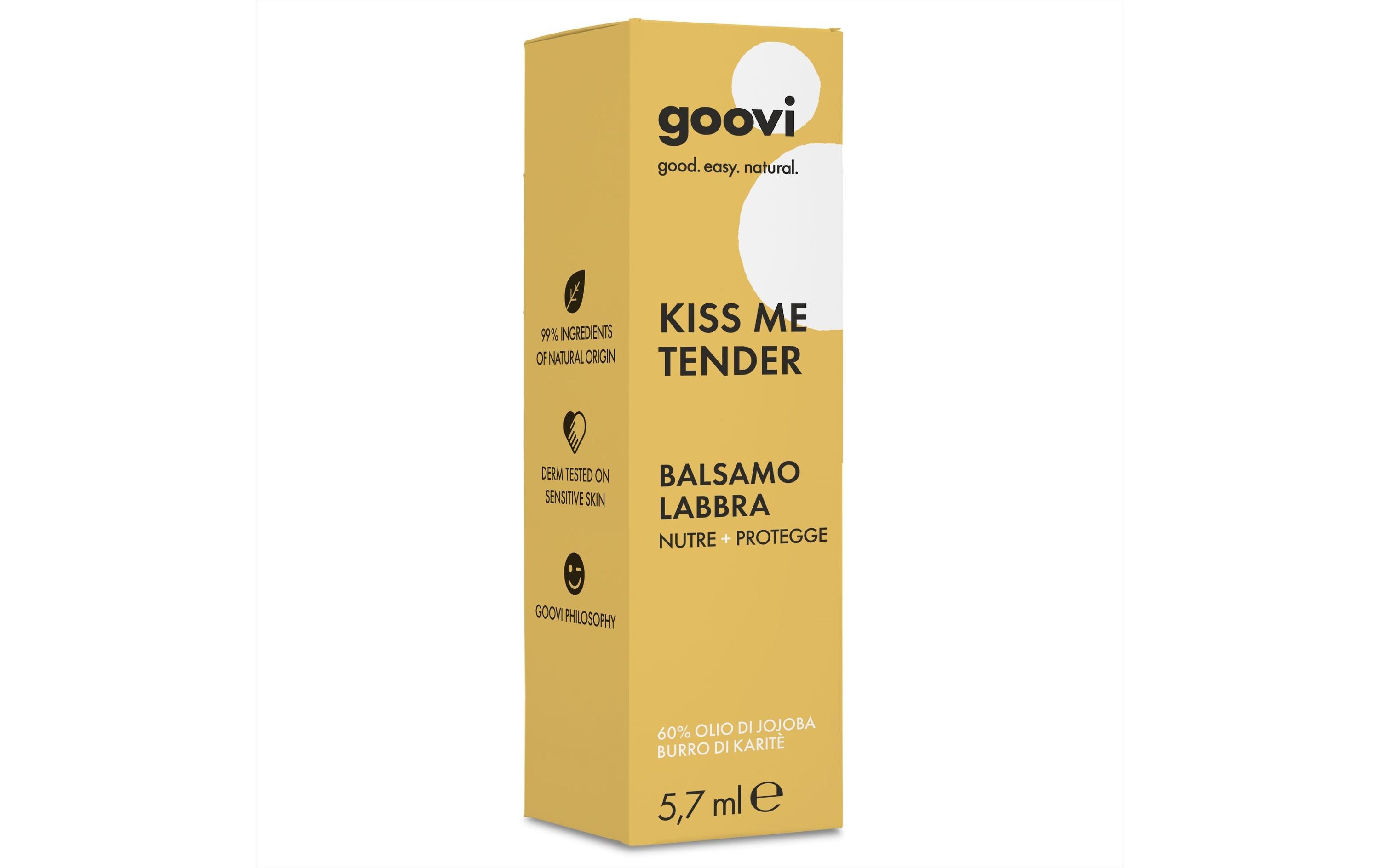 Lippenpflege Kiss me Tender 5.7 mlNatürlicher, schützender Lippenbalsam