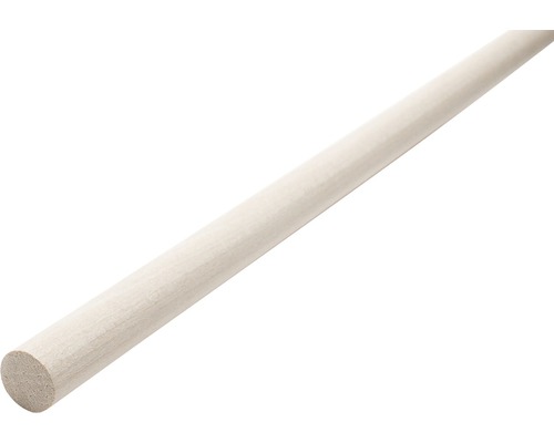 Ronde balsahouten staaf Ø = 4 mm, lengte: 1000 mm
