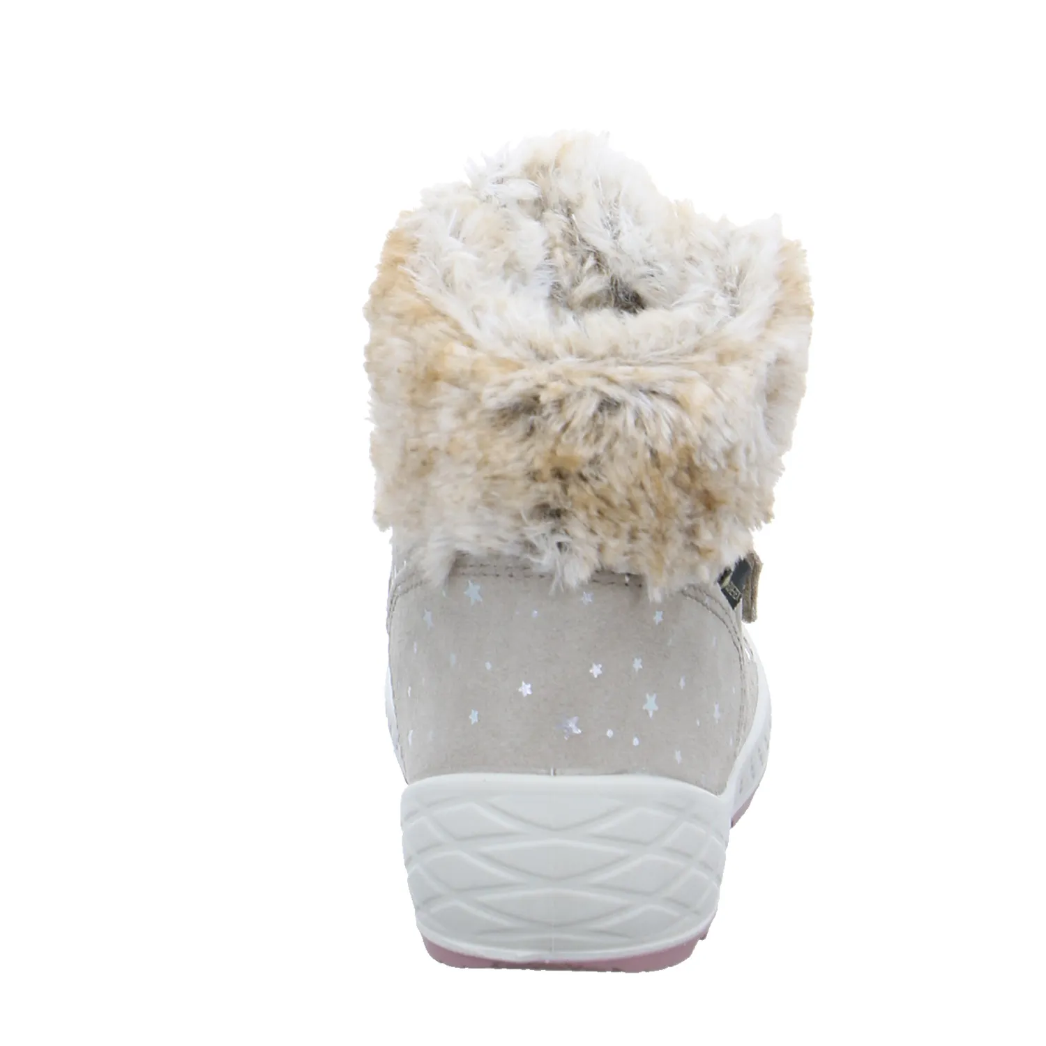 SUPERFIT Kleinkinder-Winter-Bottine Beige Textil  Baby-Boot