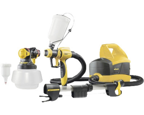 Wagner Universeel Verfspuitsysteem W690 Set incl. Handvatverlenging & Bovenbekerspuitopzetstuk