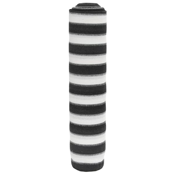 vidaXL Skjermnett antrasitt og hvit 1,2x10 m HDPE 75 g/m²
