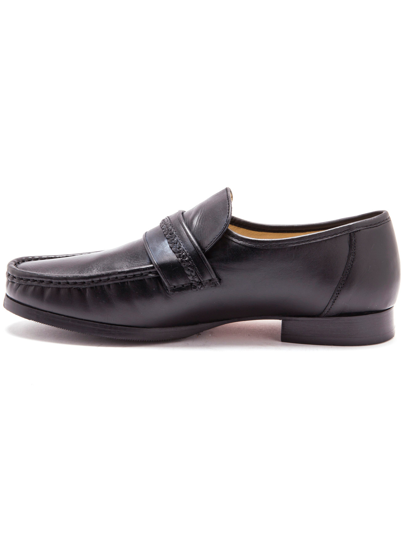 Mocassins cuir grande largeur