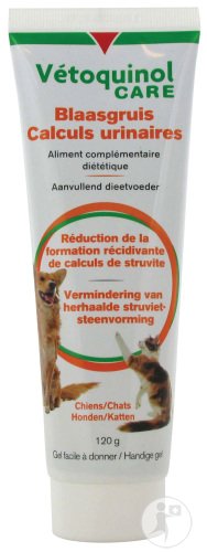 Vétoquinol Care Calculs Urinaires Gel Chiens Et Chats 120g