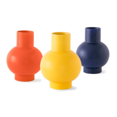Vase Strøm, Mattgelb