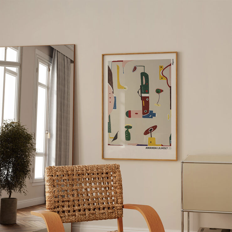 Poster & Frame Magasin x Amanda Lilholt Flerefarvet