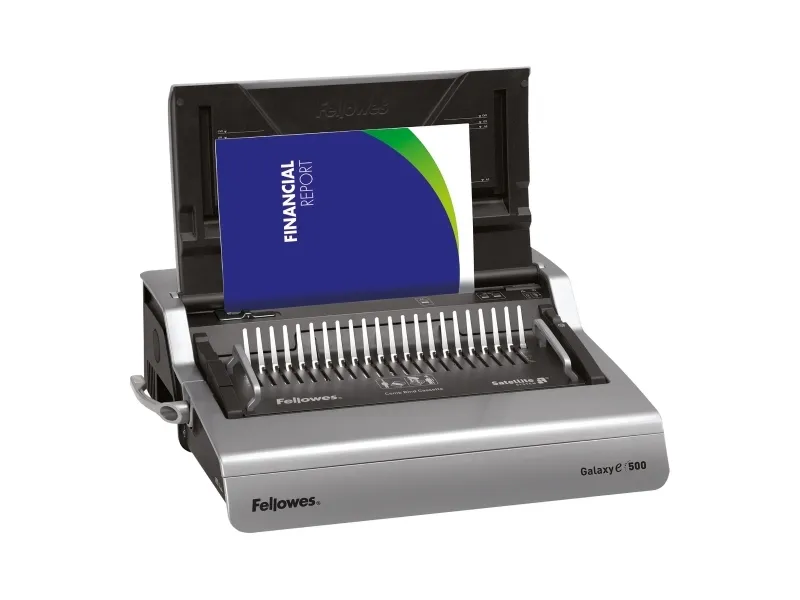 Spiralindbindingsmaskine Fellowes Galaxy-E 500 - elektrisk indbinding
