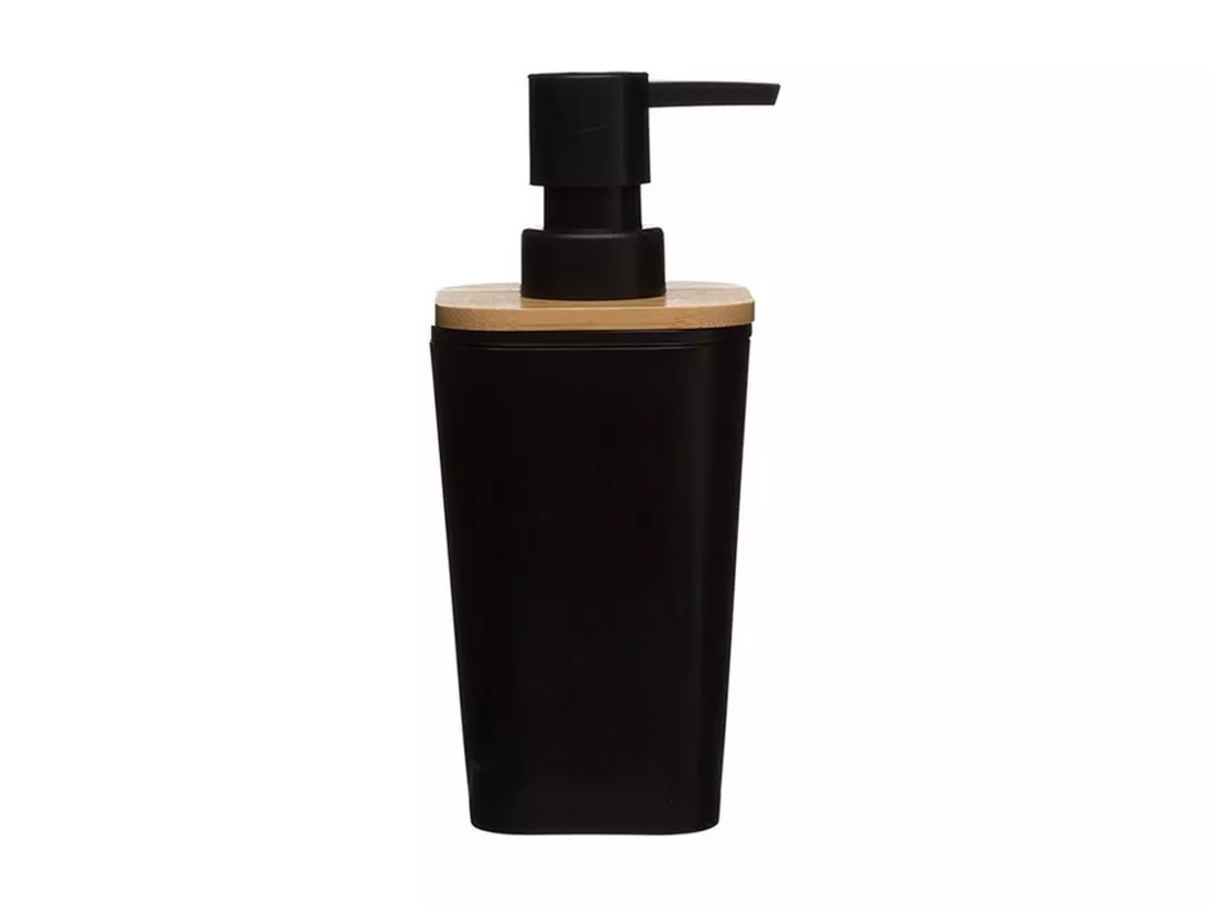 WELL HOME - Distributeur de savon noir 'Natureo' 200ml Design moderne