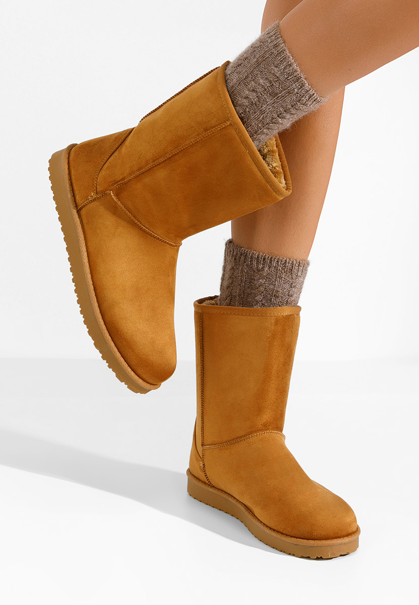 Bottes de neige femme chameau Ozira
