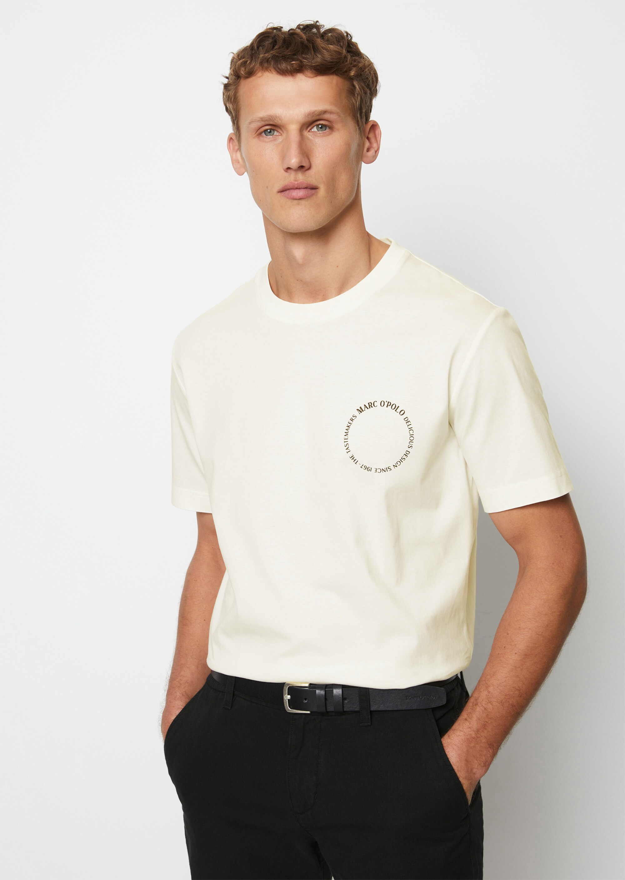 T-Shirt regular aus reiner Bio-Baumwolle