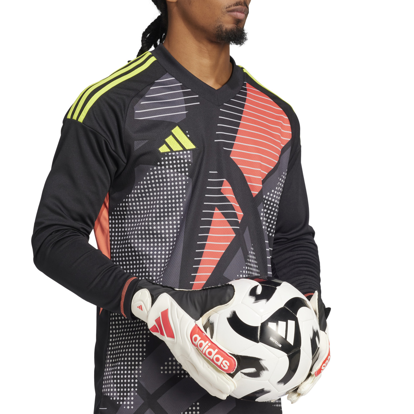 Adidas Copa Club Keepershandschoenen Wit Rood Zwart