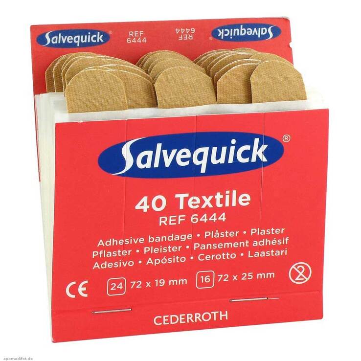 Salvequick Pflasterstrips elastisch, 40 St