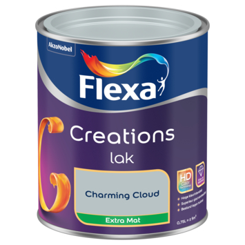 Flexa Creations binnenlak extra mat charming cloud 750 ml