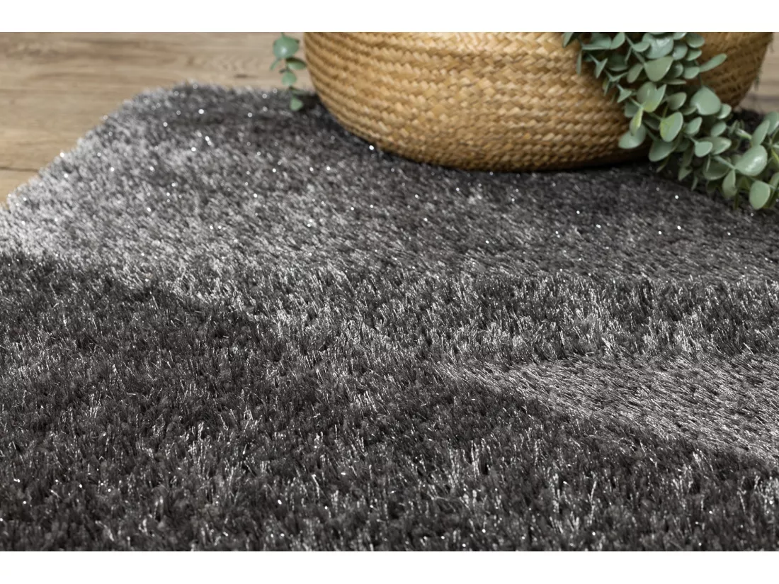 Tapis de salle de bain SYNERGY, glamour, antidérapant, doux - lurex g 60x100 cm