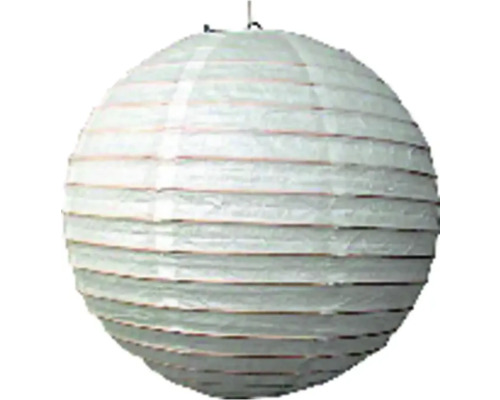 Rijstpapier lampenkap Ø 40 cm Japanse ballon wit zonder fitting + ophanging