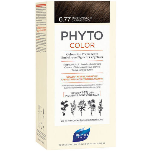 Phyto - Phytocolor 6.77-marrón Claro Capuchino