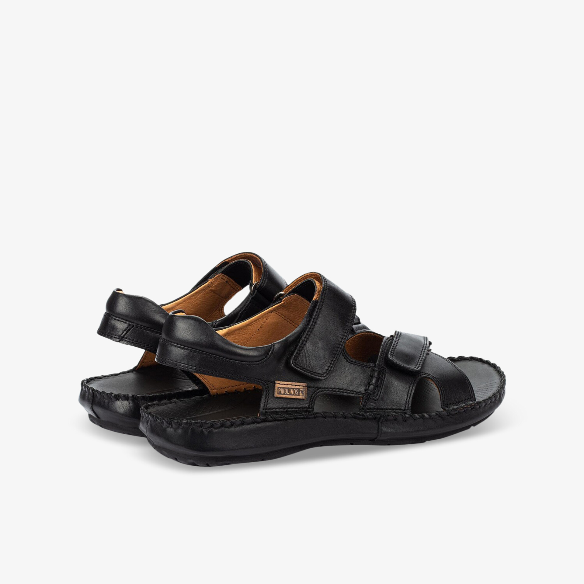 PIKOLINOS Herren Komfortsandalen schwarz