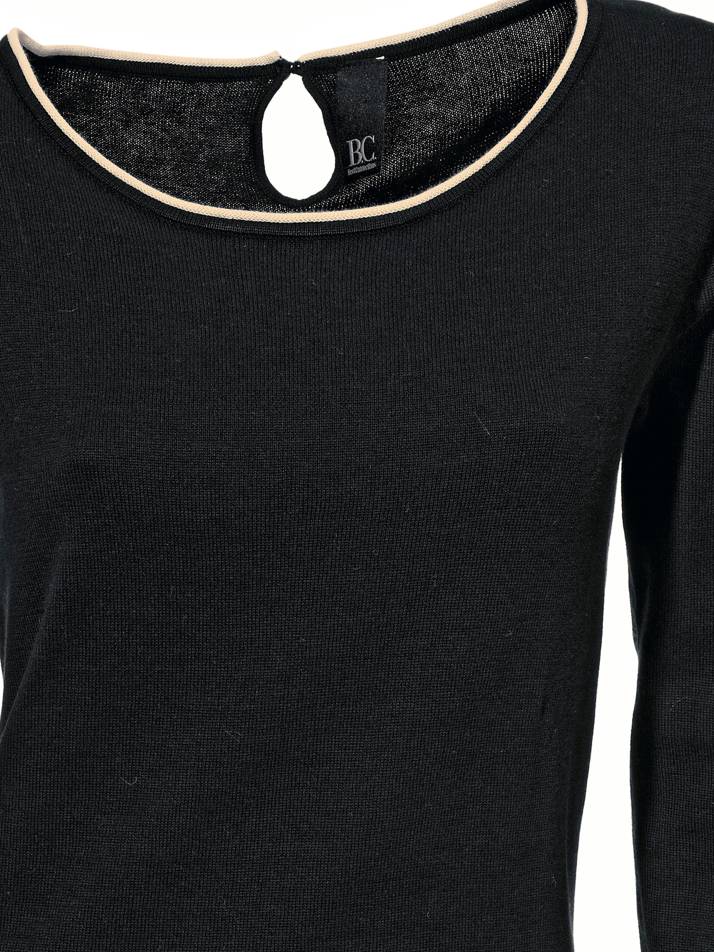 heine Longpullover in schwarz