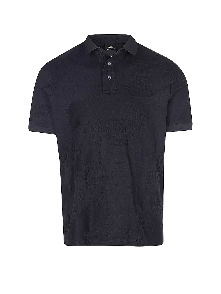 ARMANI EXCHANGE Poloshirt blau