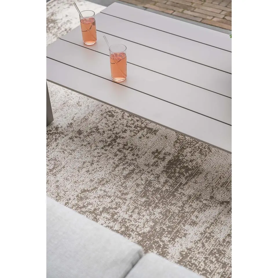 Levanto loungetafel - 140x68 cm - taupe