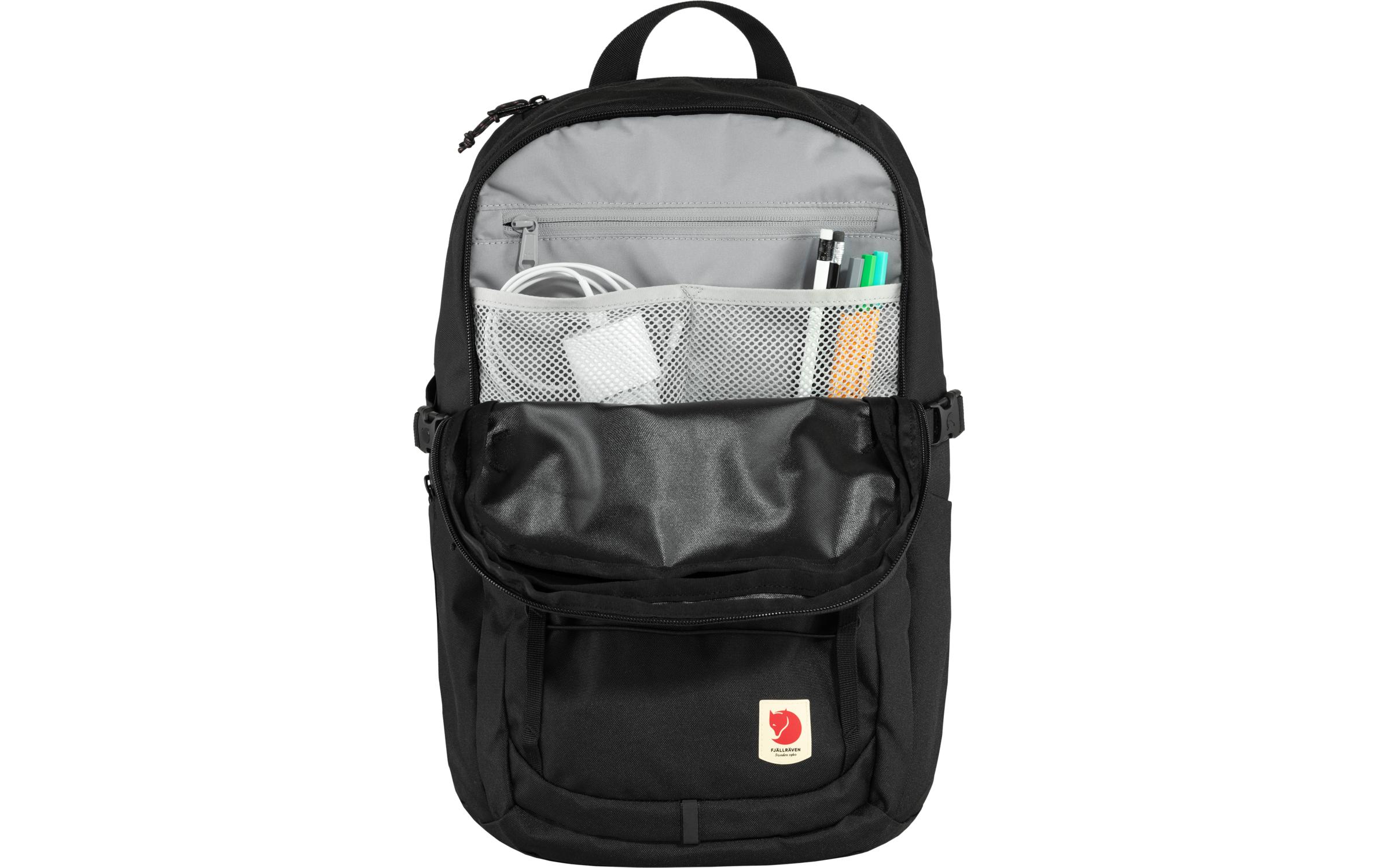 Freizeitrucksack Skule 28 l, SchwarzLaptop-Rucksack aus wasserabweisendem Material