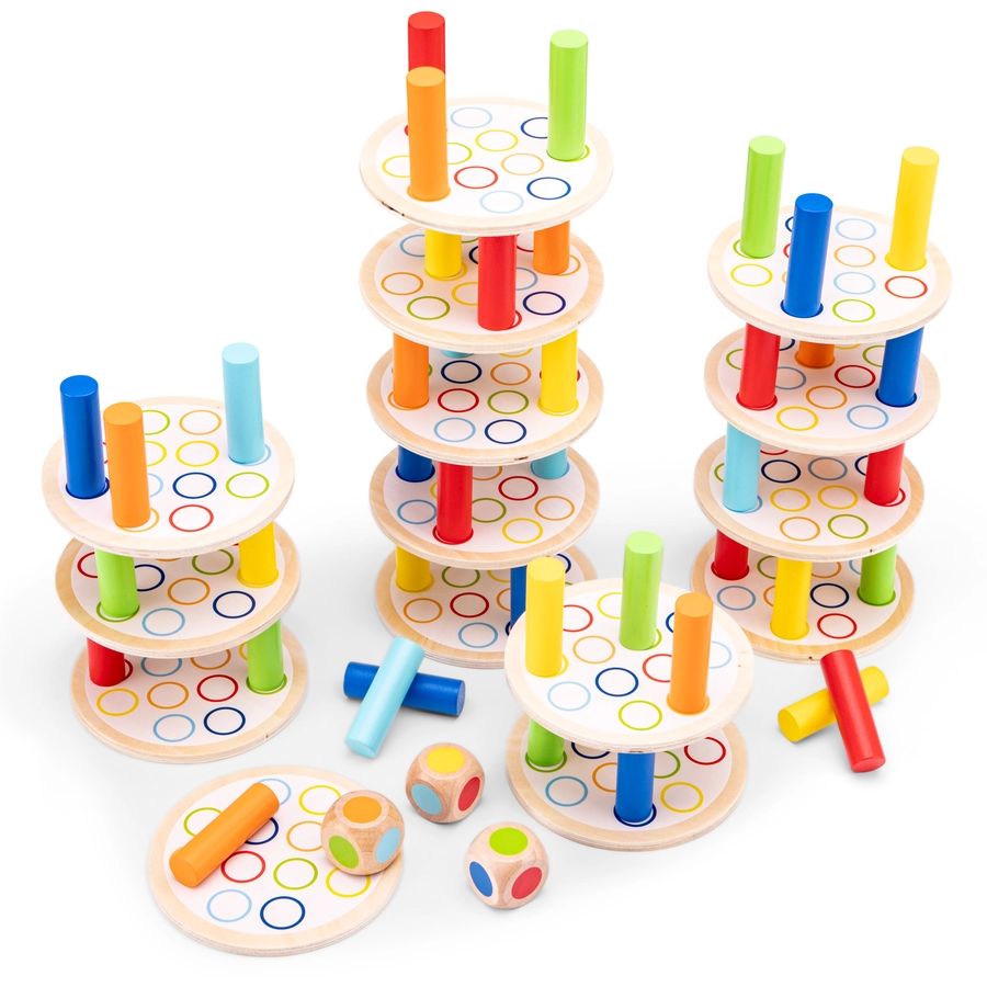 New Classic Toys Balance-Turm-Spielset