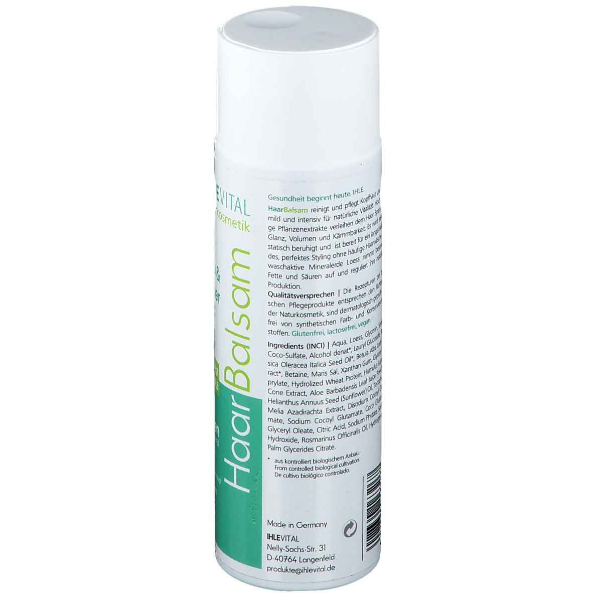 IHLEVITAL basisches Shampoo Haarbalsam 2 in 1