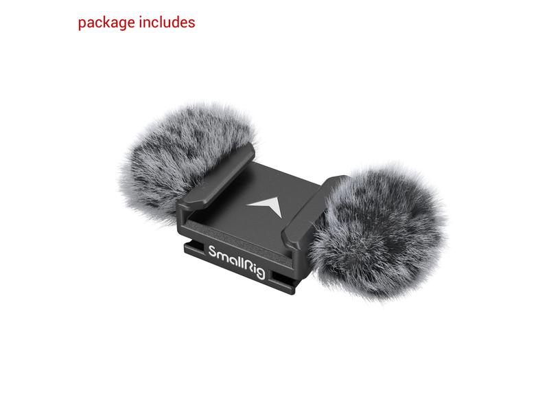 Smallrig Adapter Windschutz für Nikon Z 30 Windschutz mit Kaltschuhadapter für Nikon Z 30