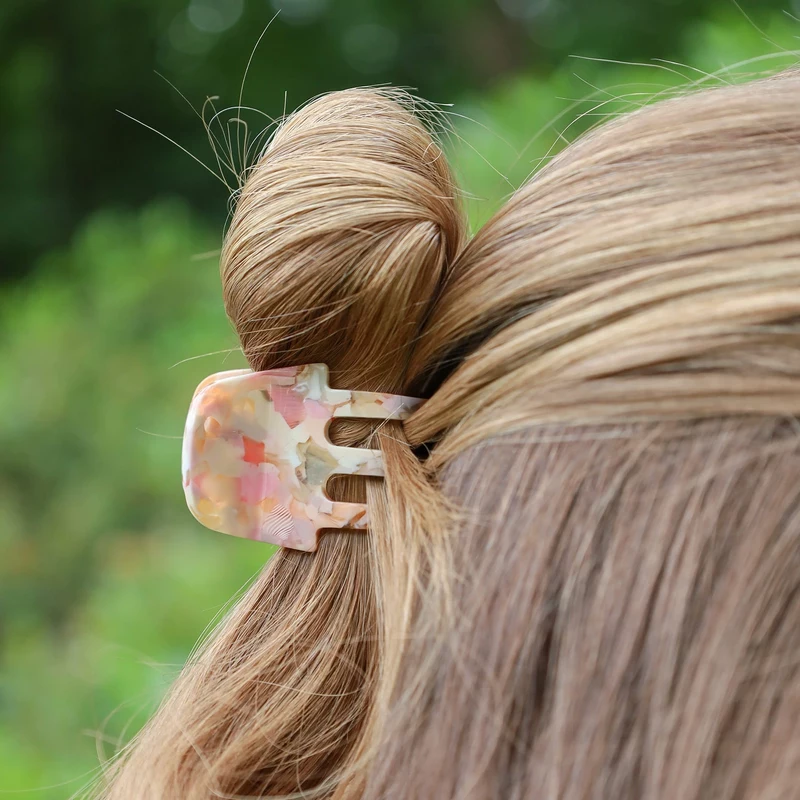 By Stær SIMA Hair Clip - Rosa