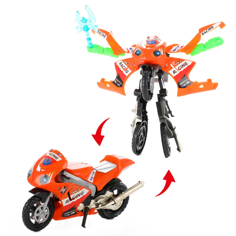 Roboforces transformeerbare motorrobot