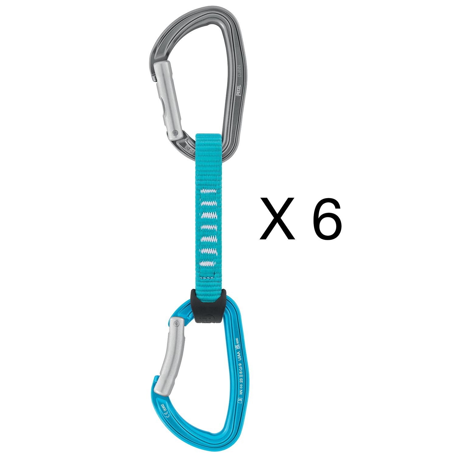 Petzl Djinn Axess Quickdraw 11 Cm 6-Pack