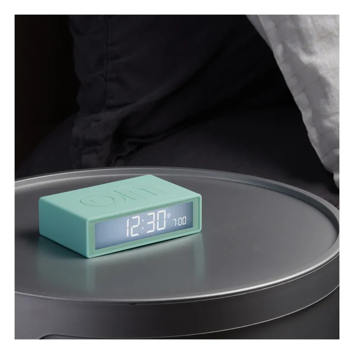 Lexon Réveil Flip+ | Vert Menthe